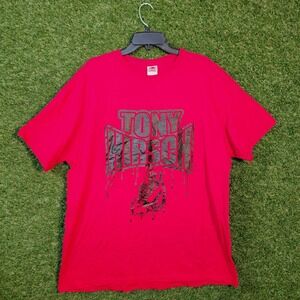 Tony Hirsch‎ Team Go Getem Boxing Graphic Red T-Shirt - Men's 2XL